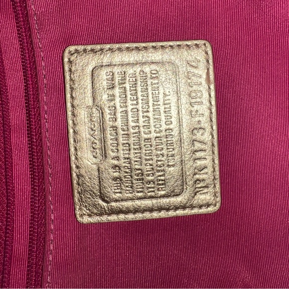 Coach Peyton Tattersall Tote/Shoulder Bag - Picture 5 of 10